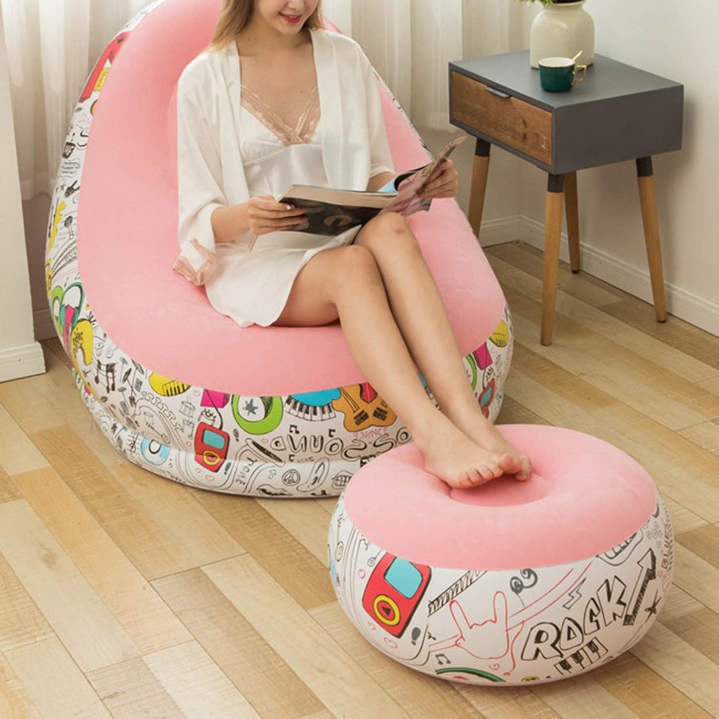 Compact & Lightweight Portable Inflatable Sofa